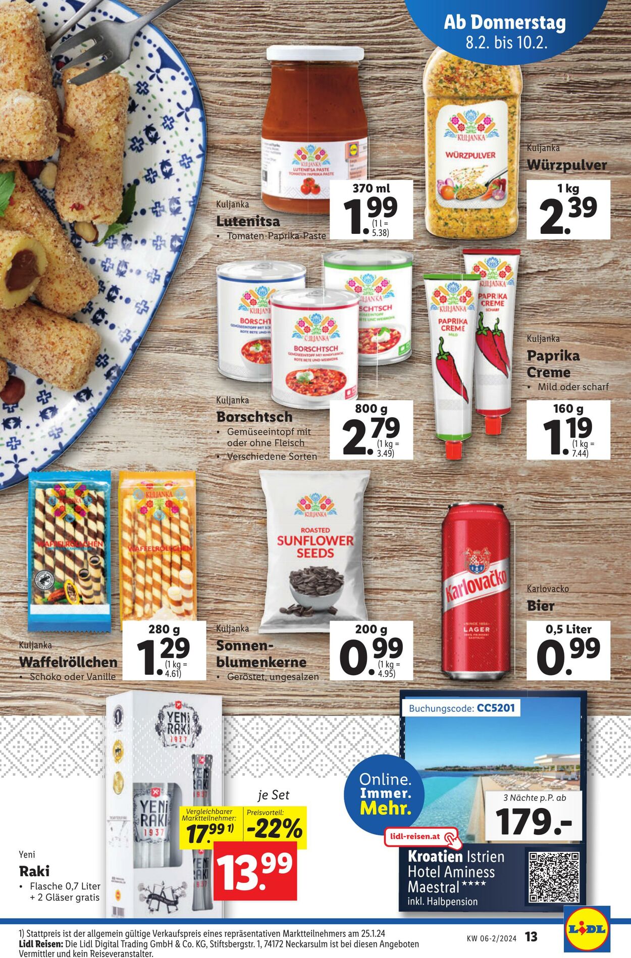 Prospekt Lidl 08.02.2024 - 14.02.2024