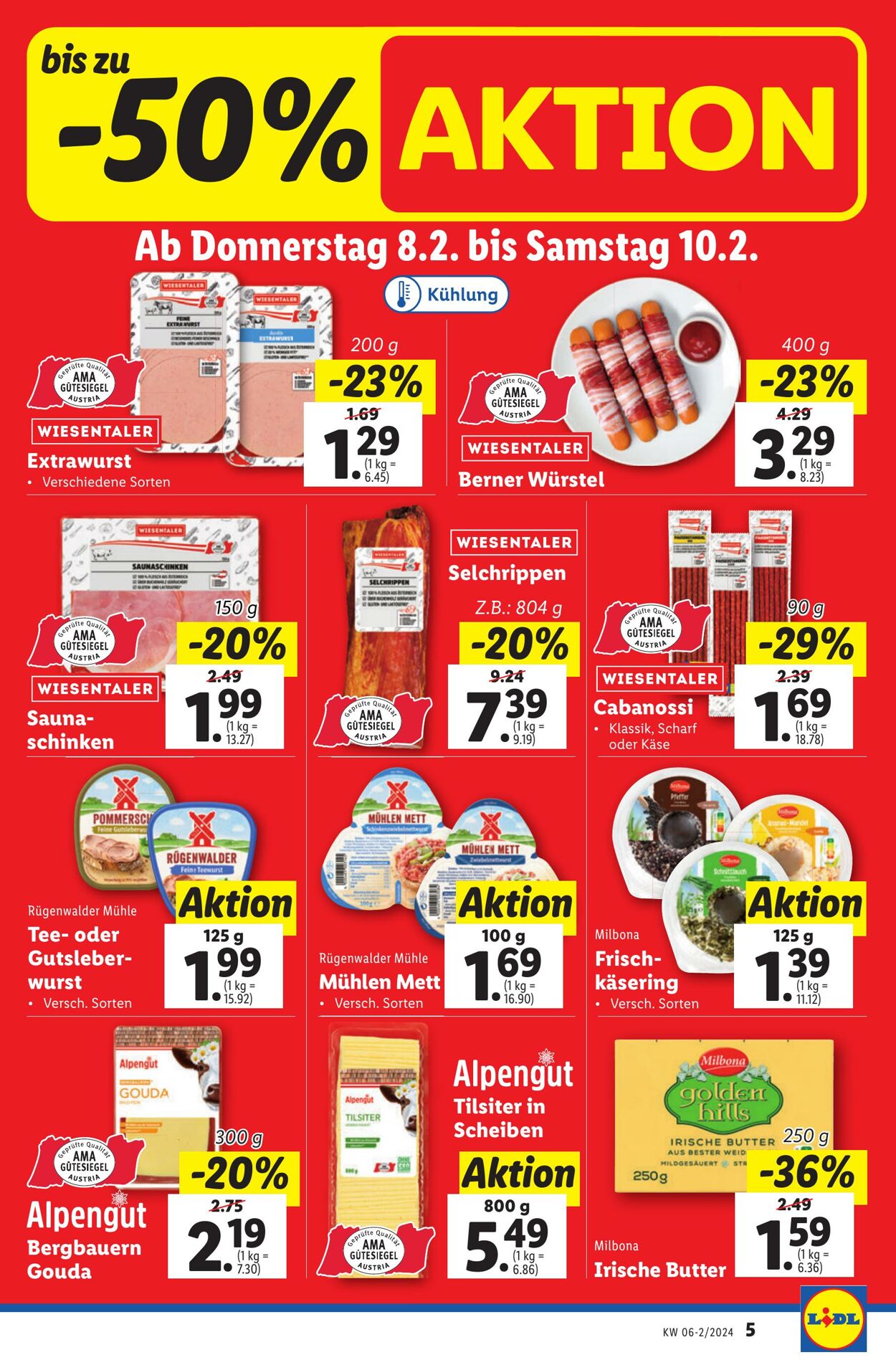 Prospekt Lidl 08.02.2024 - 14.02.2024