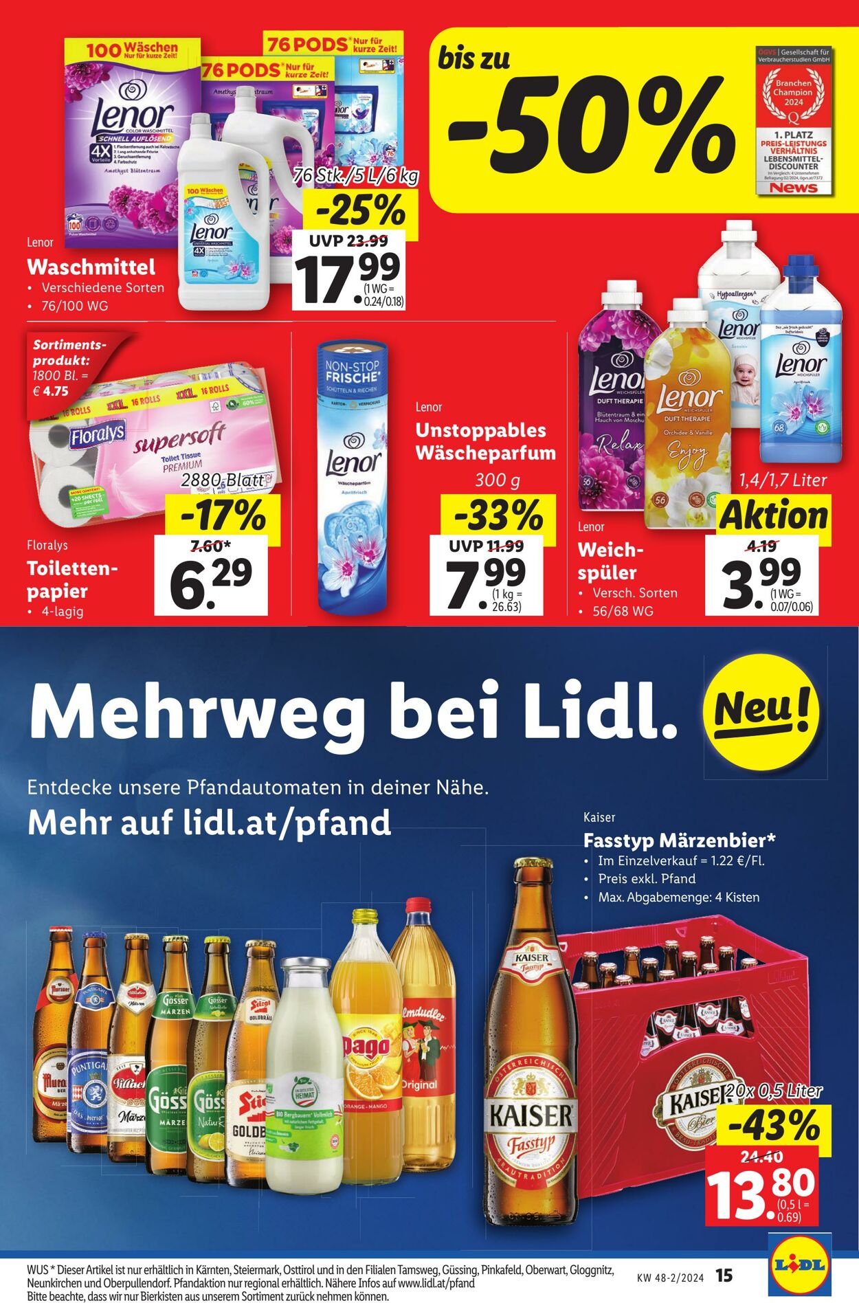 Prospekt Lidl 28.11.2024 - 04.12.2024