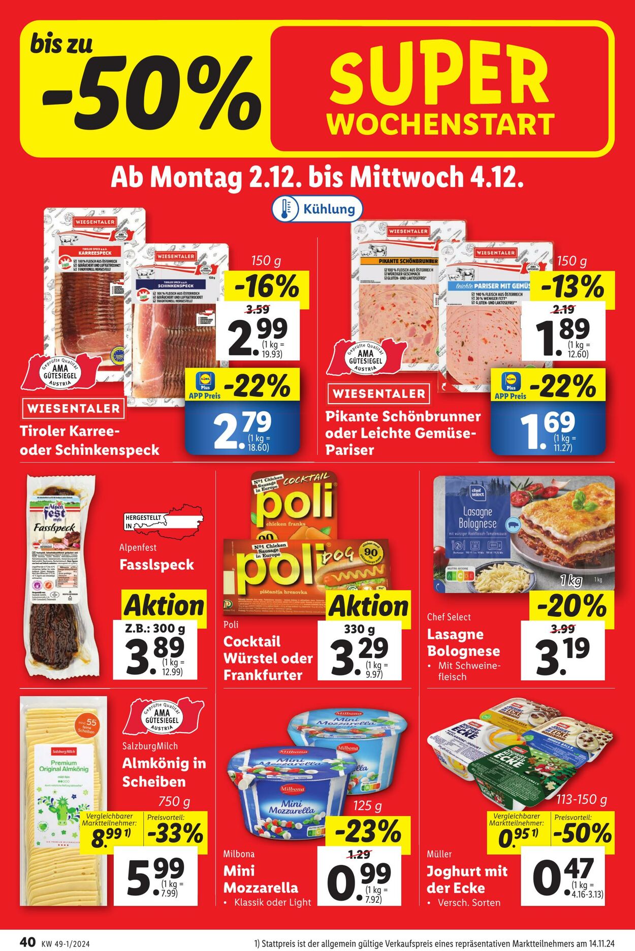 Prospekt Lidl 28.11.2024 - 04.12.2024