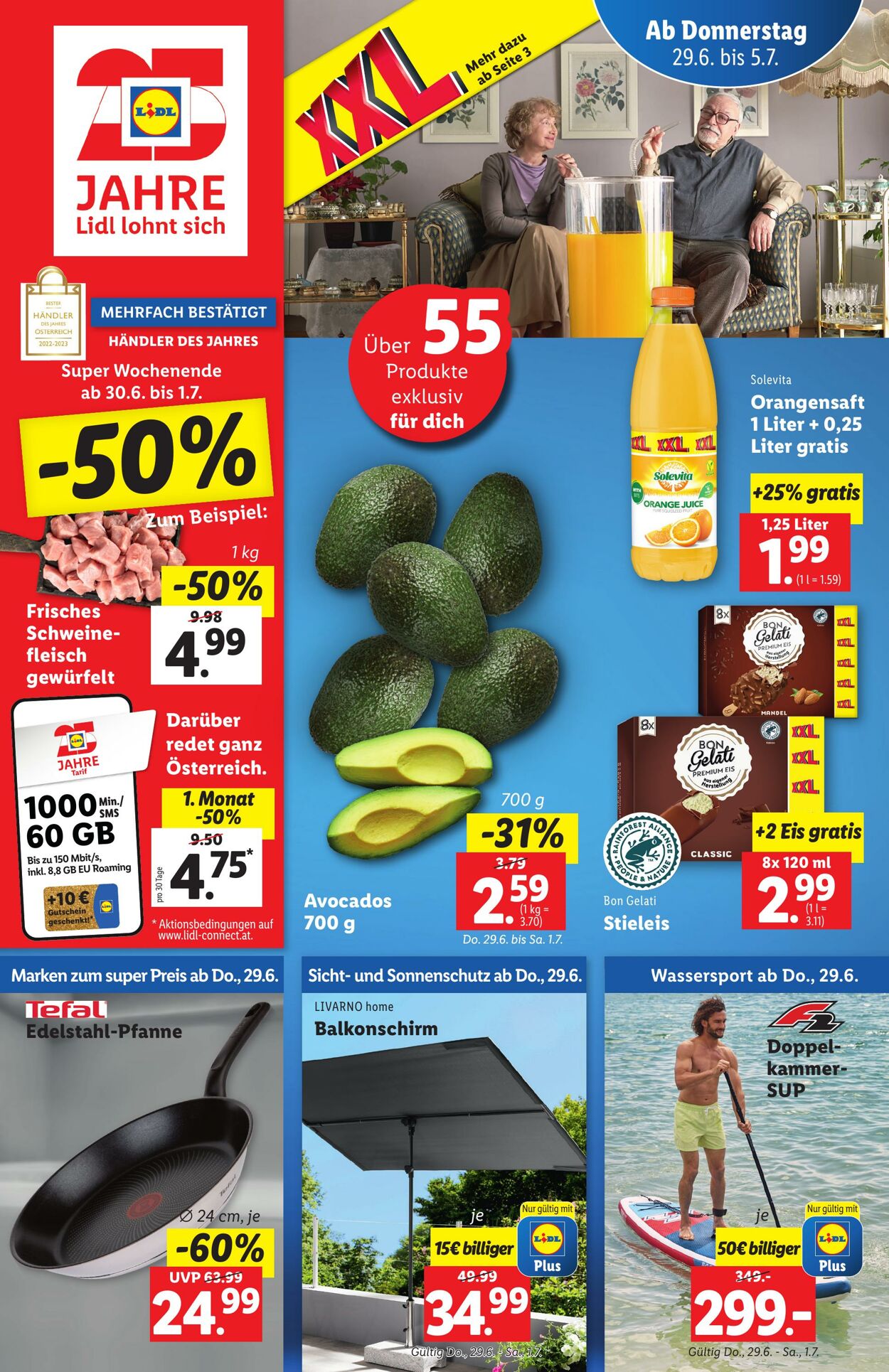 Prospekt Lidl 29.06.2023 - 05.07.2023