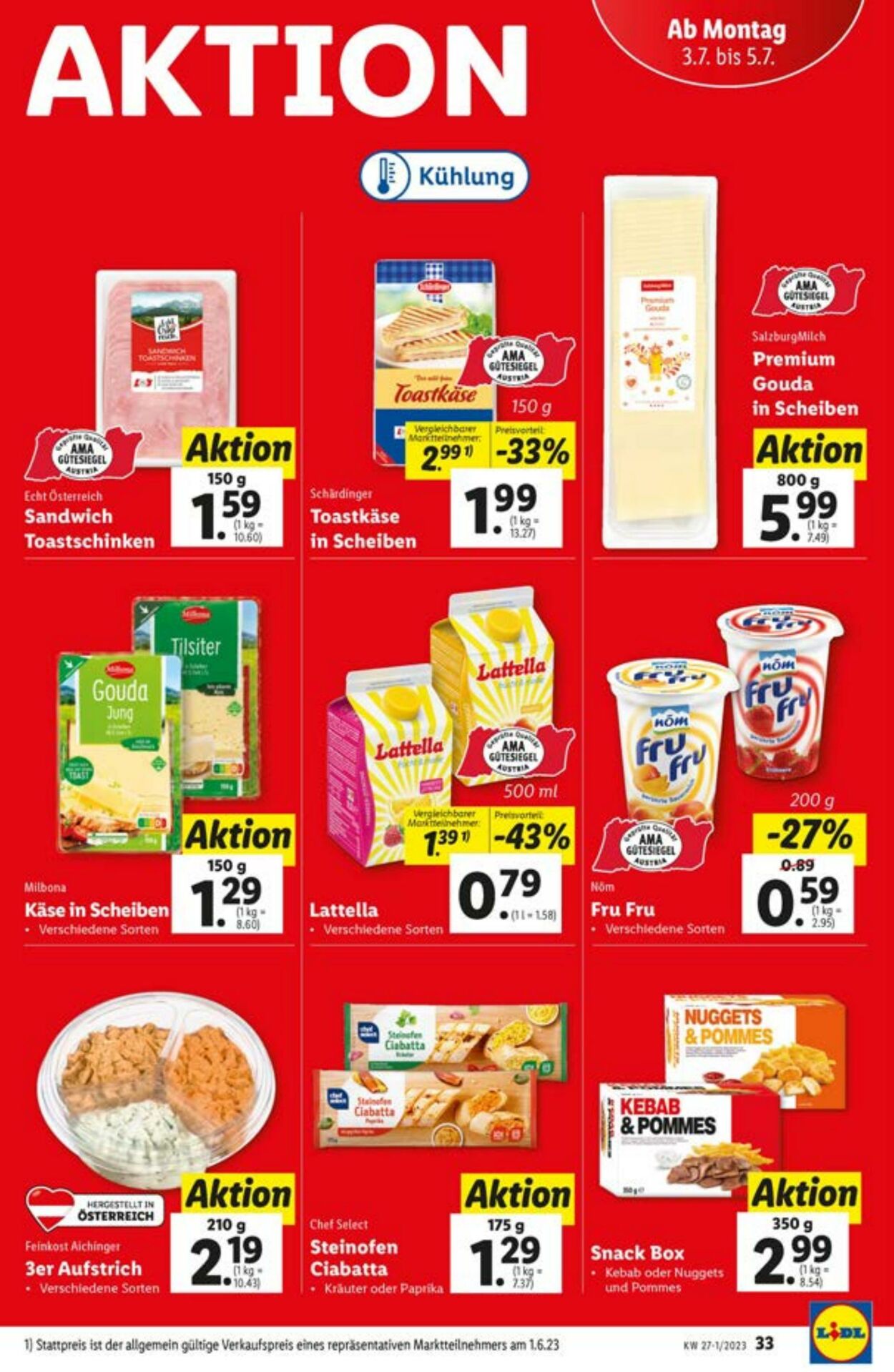 Prospekt Lidl 29.06.2023 - 05.07.2023