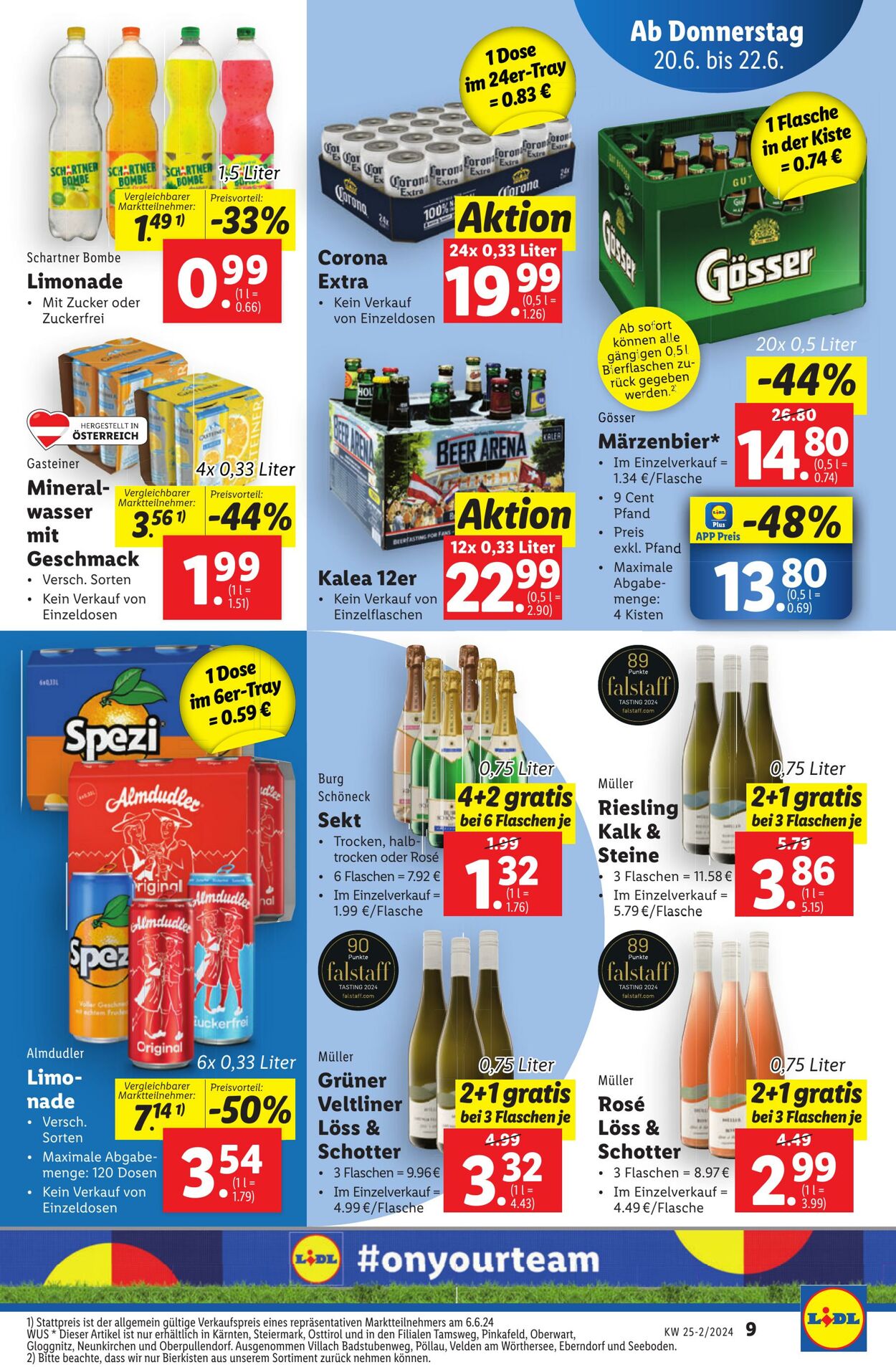 Prospekt Lidl 20.06.2024 - 26.06.2024