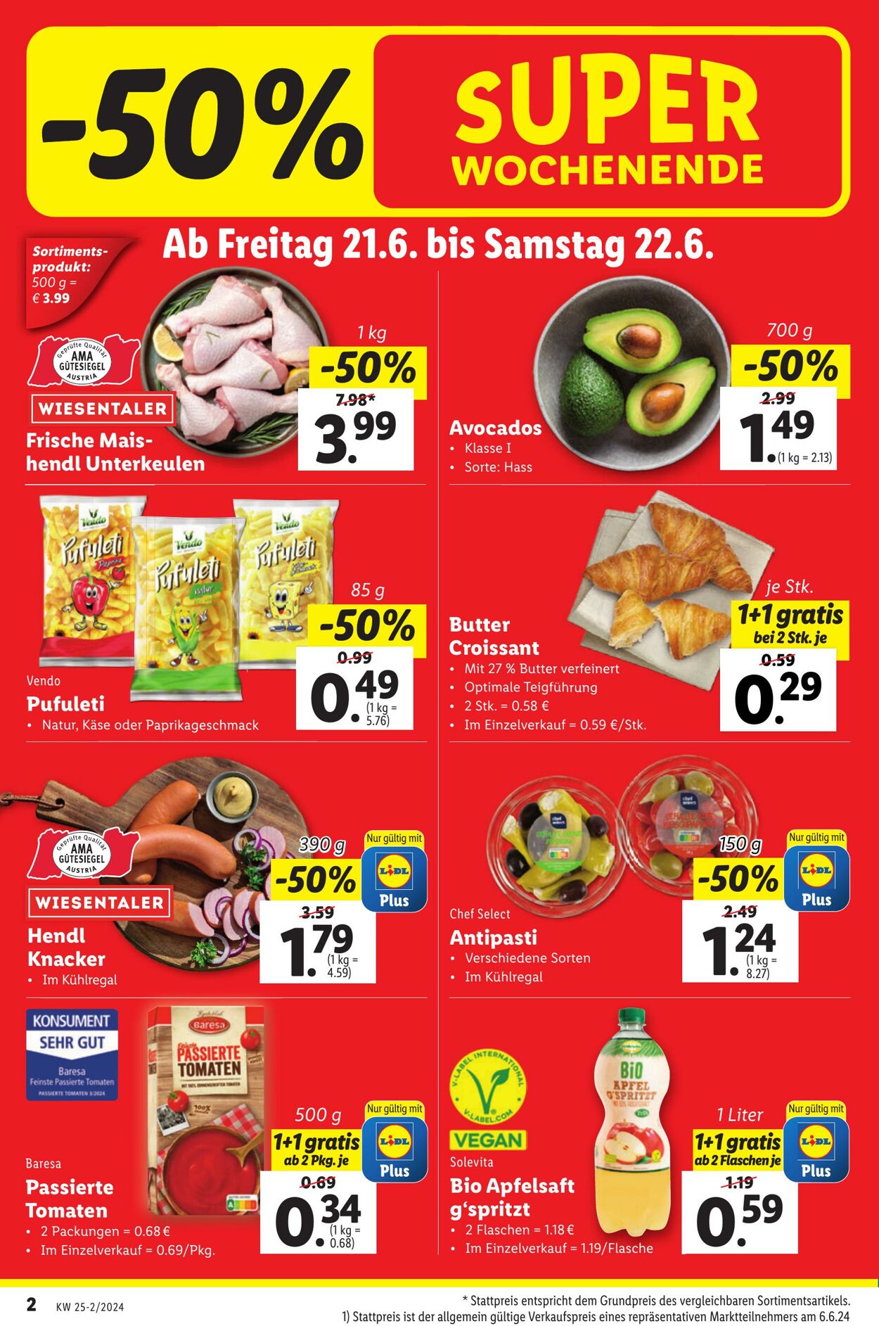 Prospekt Lidl 20.06.2024 - 26.06.2024