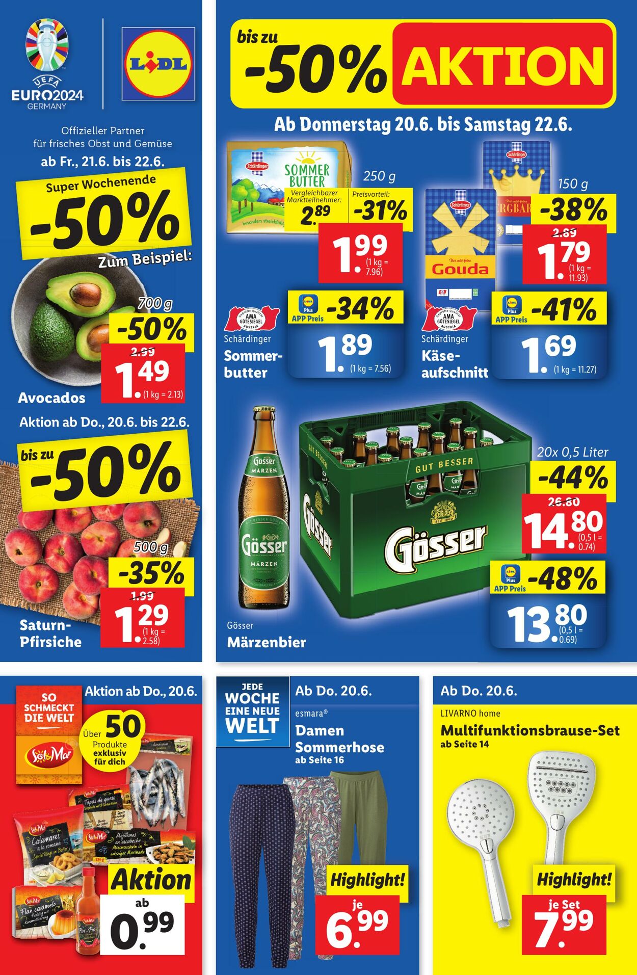 Prospekt Lidl 20.06.2024 - 26.06.2024