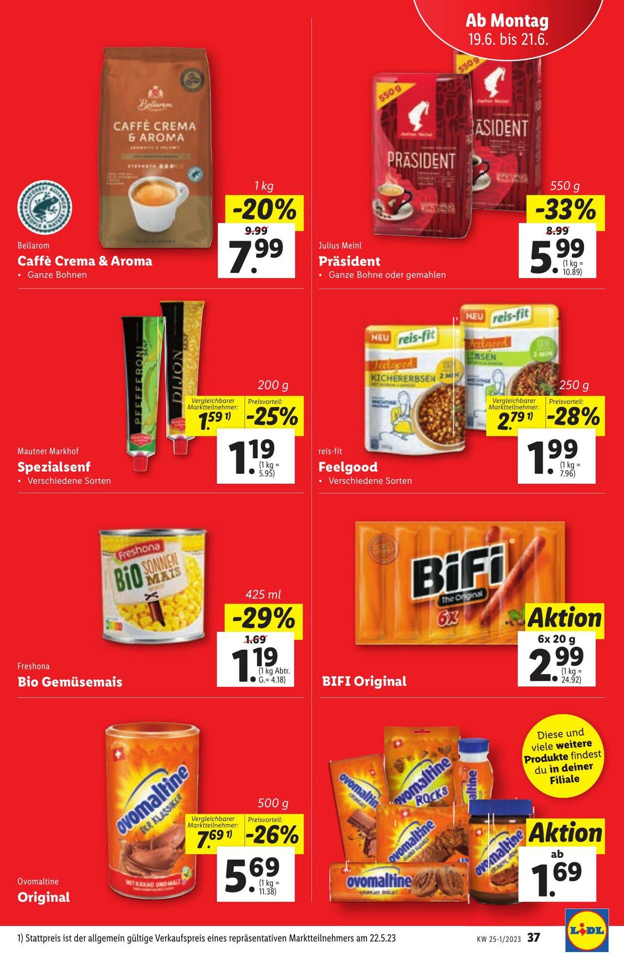 Prospekt Lidl 15.06.2023 - 21.06.2023