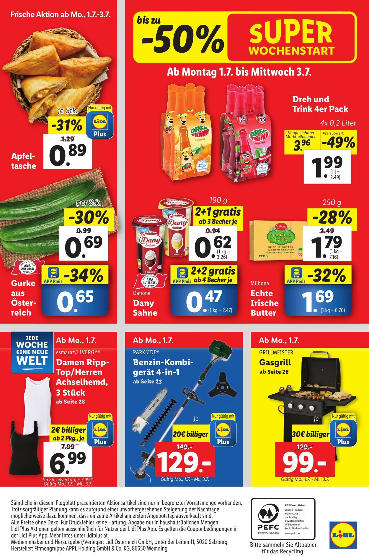 Prospekt Lidl 27.06.2024 - 03.07.2024