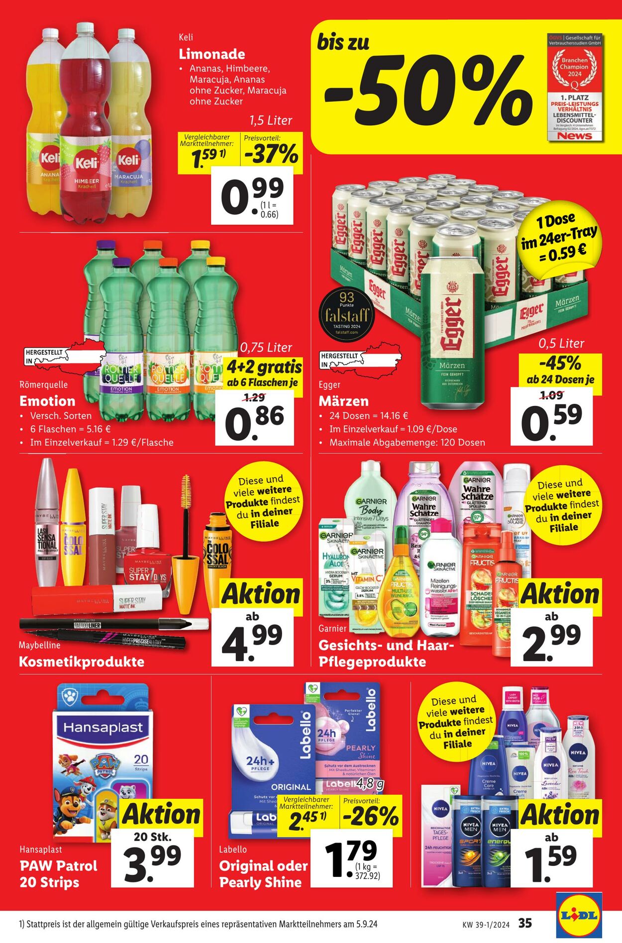 Prospekt Lidl 19.09.2024 - 25.09.2024