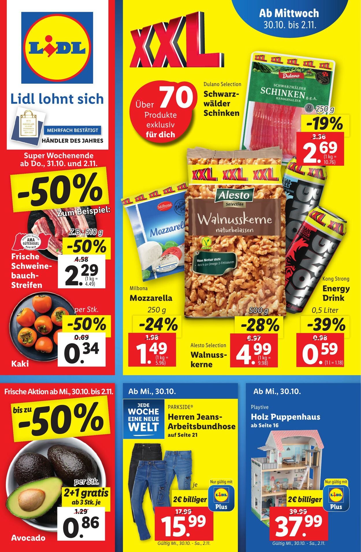 Prospekt Lidl 30.10.2024 - 06.11.2024