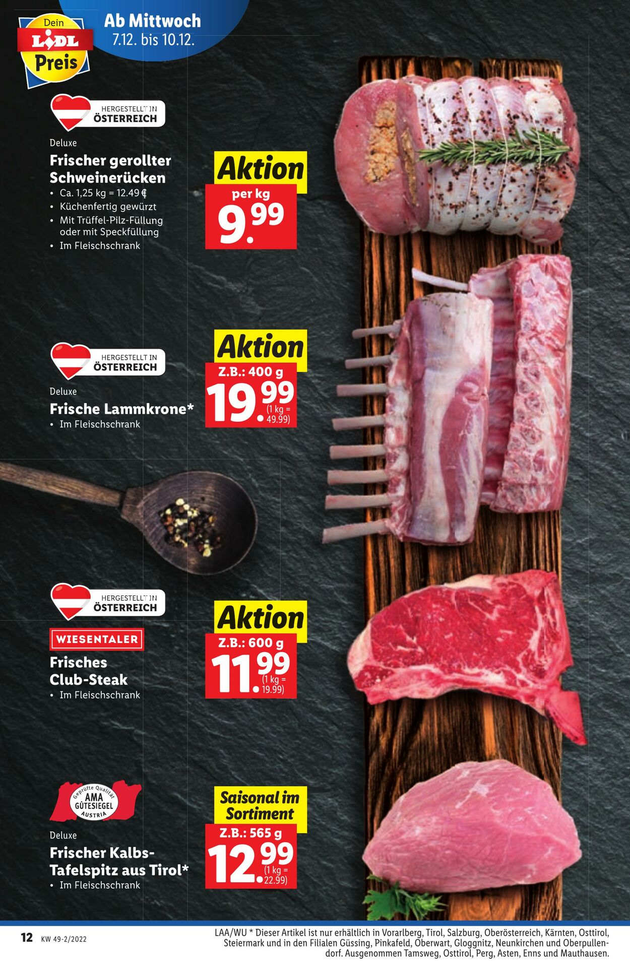 Prospekt Lidl 07.12.2022 - 14.12.2022