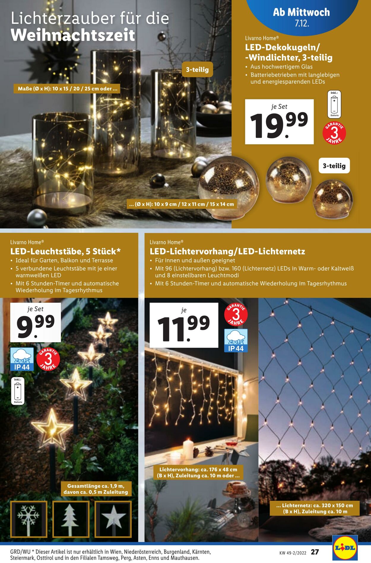 Prospekt Lidl 07.12.2022 - 14.12.2022