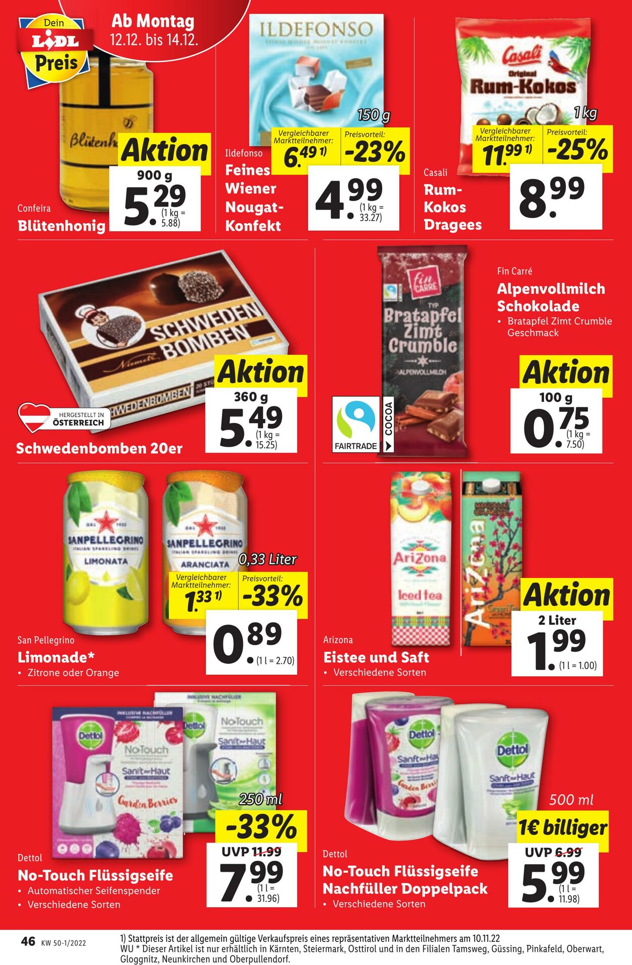 Prospekt Lidl 07.12.2022 - 14.12.2022