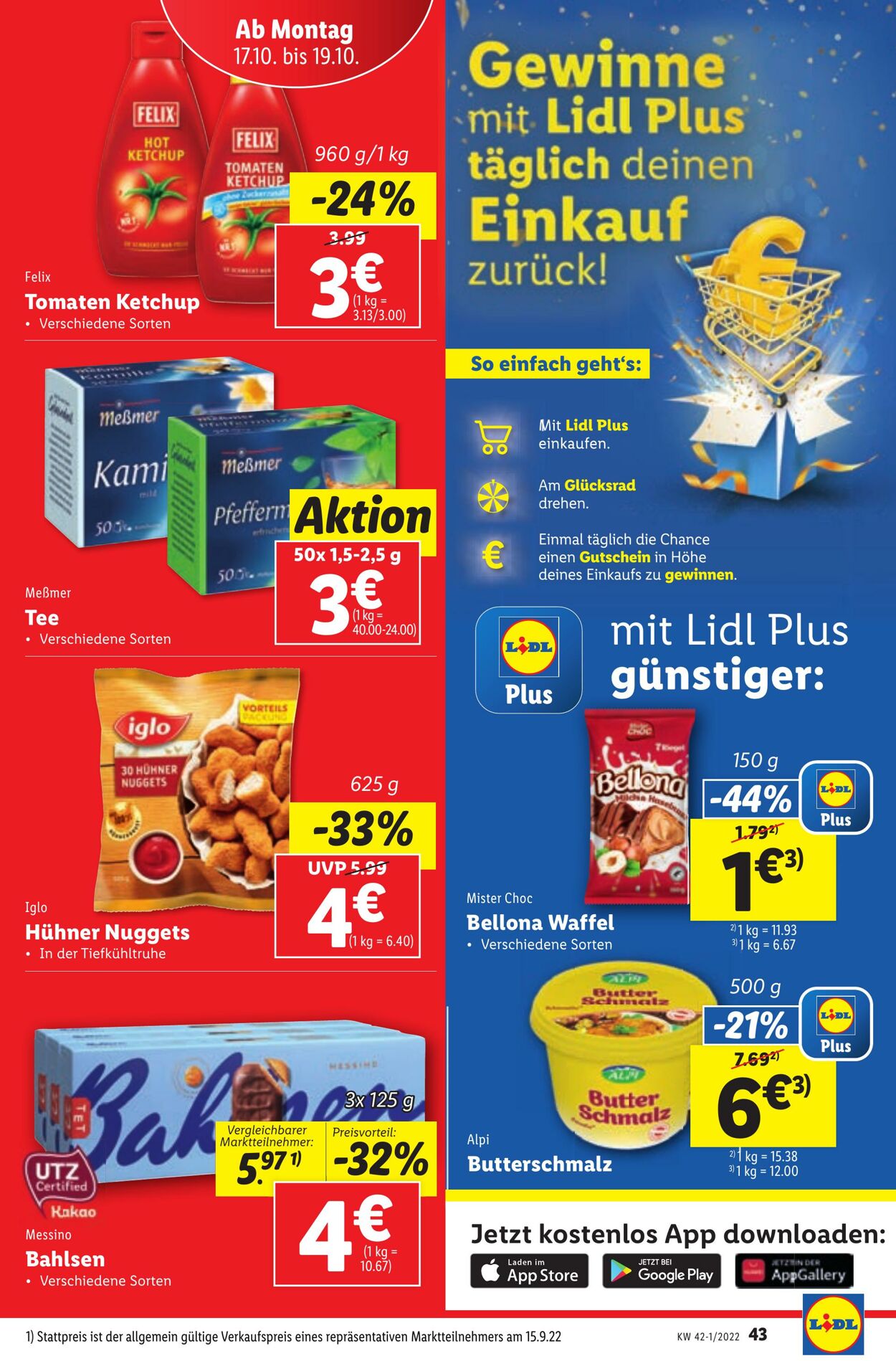 Prospekt Lidl 13.10.2022 - 19.10.2022