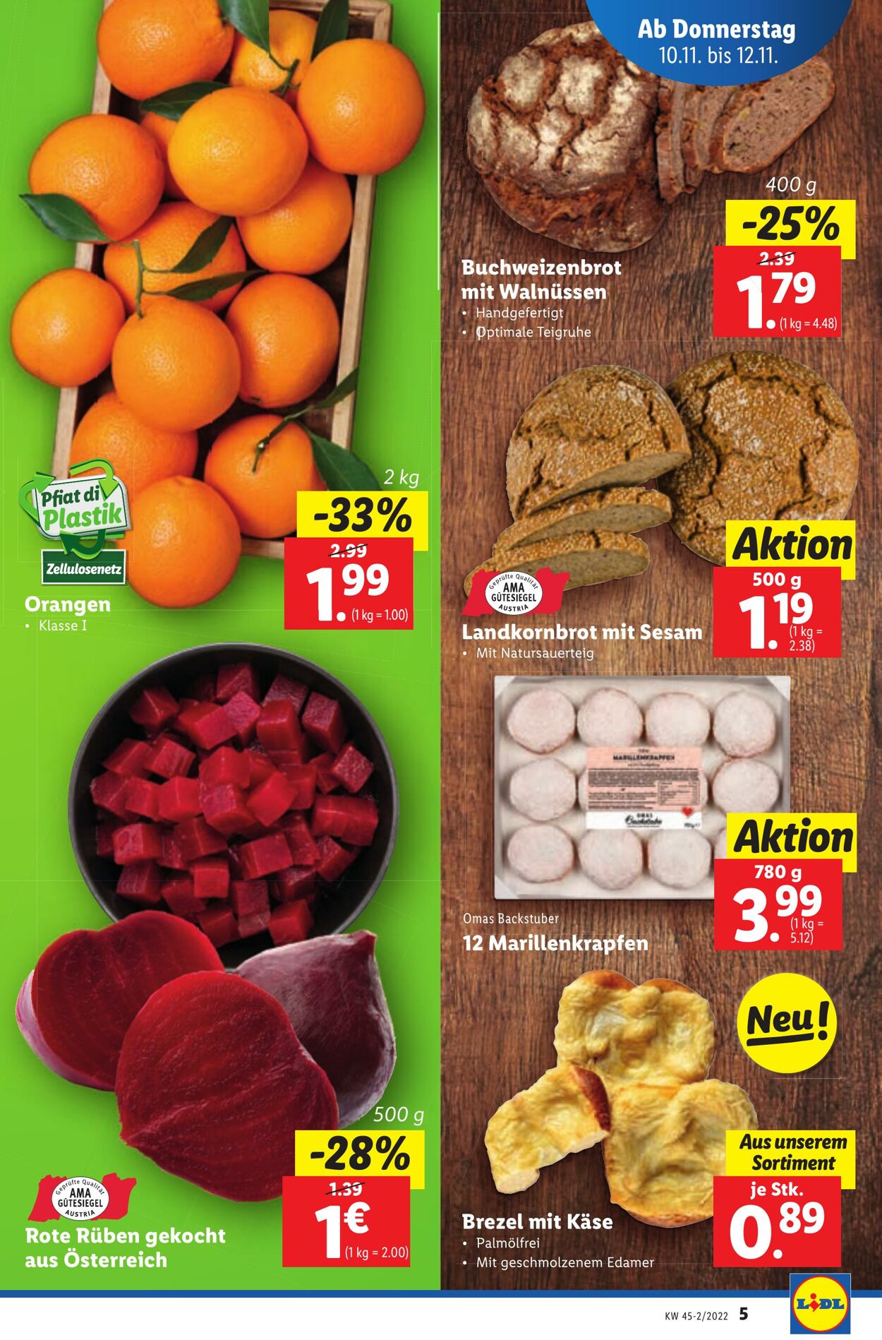 Prospekt Lidl 10.11.2022 - 16.11.2022