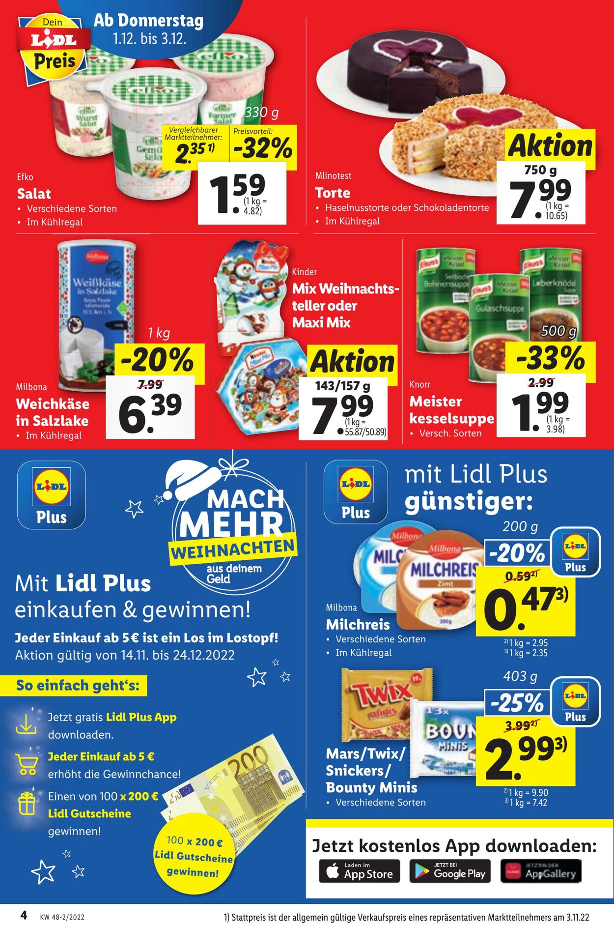 Prospekt Lidl 01.12.2022 - 06.12.2022