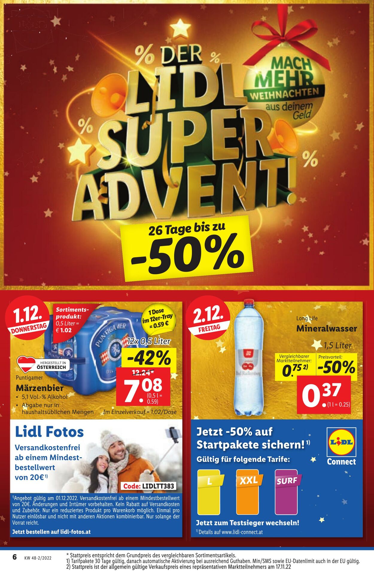 Prospekt Lidl 01.12.2022 - 06.12.2022