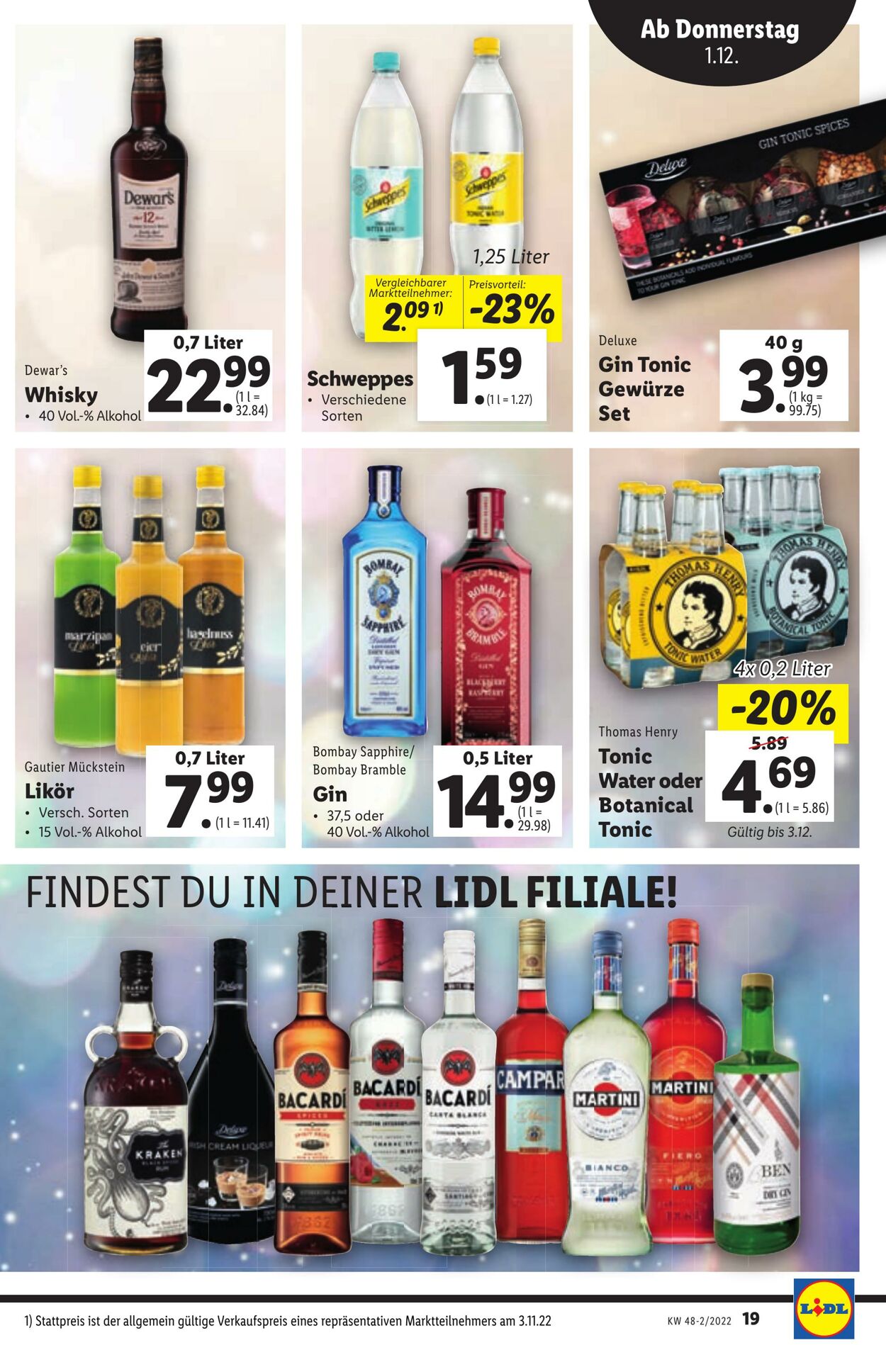 Prospekt Lidl 01.12.2022 - 06.12.2022