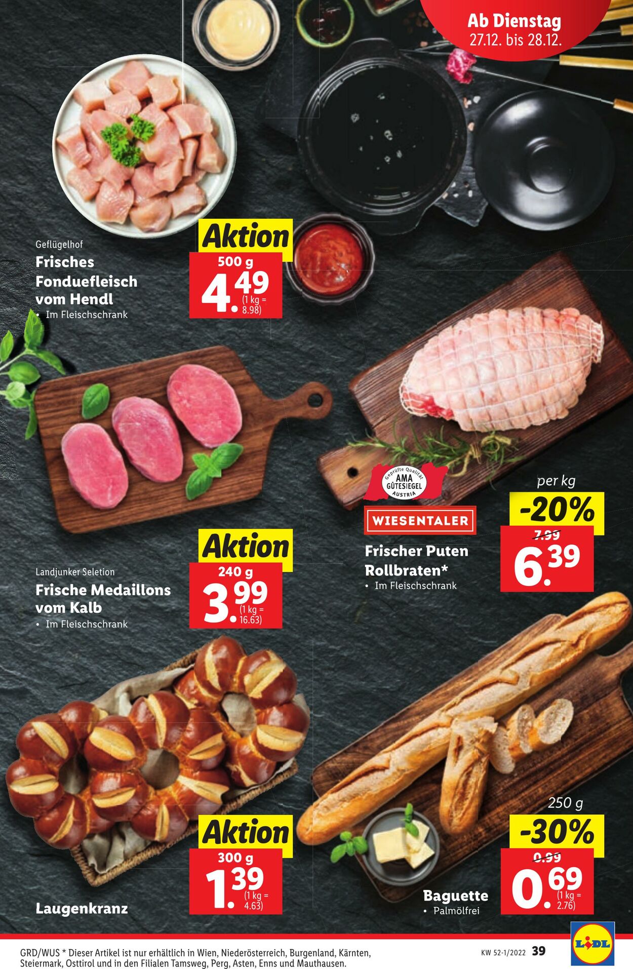 Prospekt Lidl 22.12.2022 - 28.12.2022