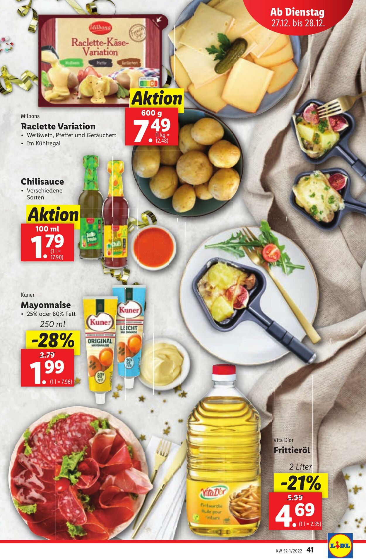 Prospekt Lidl 22.12.2022 - 28.12.2022