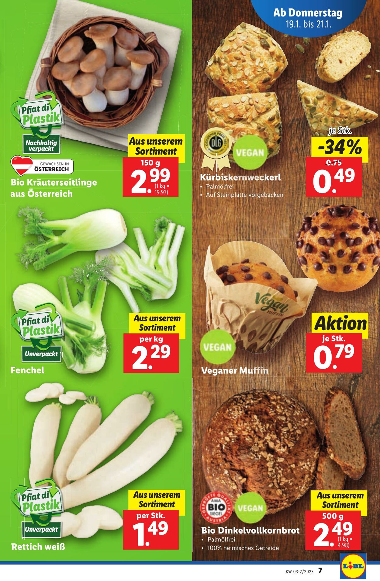 Prospekt Lidl 19.01.2023 - 25.01.2023