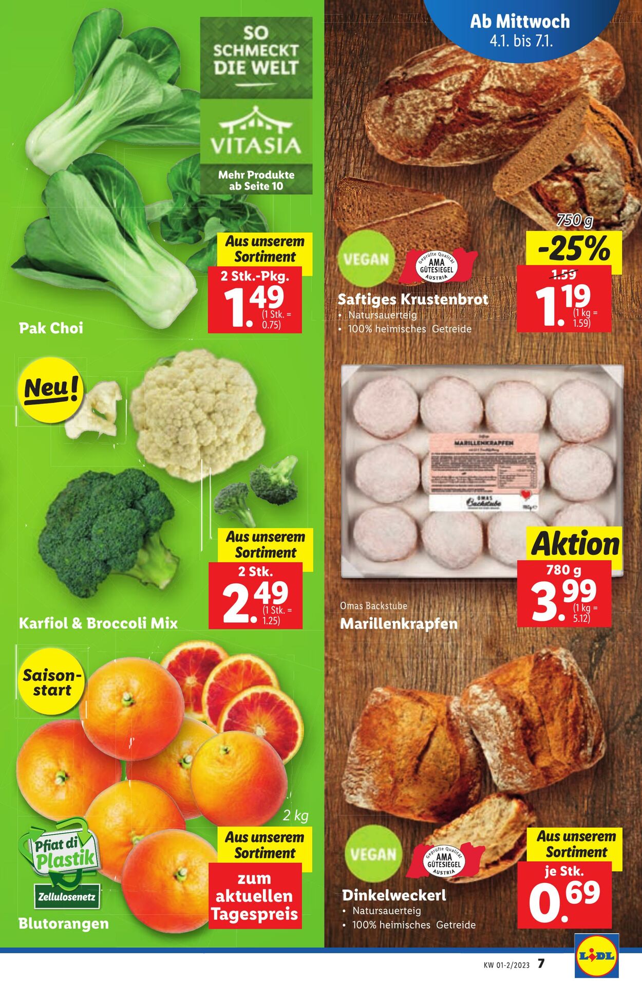 Prospekt Lidl 04.01.2023 - 11.01.2023