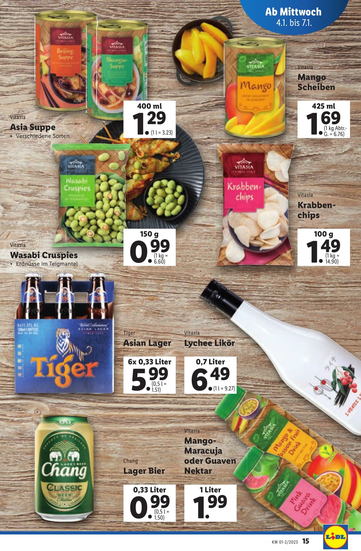 Prospekt Lidl 04.01.2023 - 11.01.2023