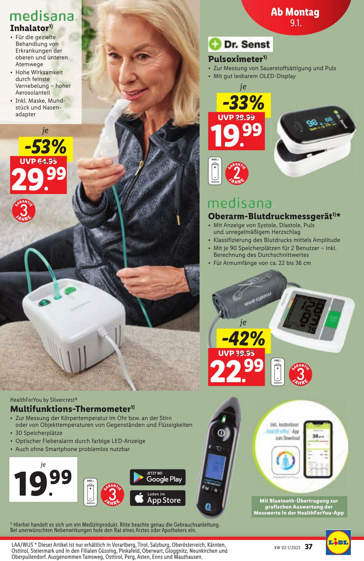 Prospekt Lidl 04.01.2023 - 11.01.2023