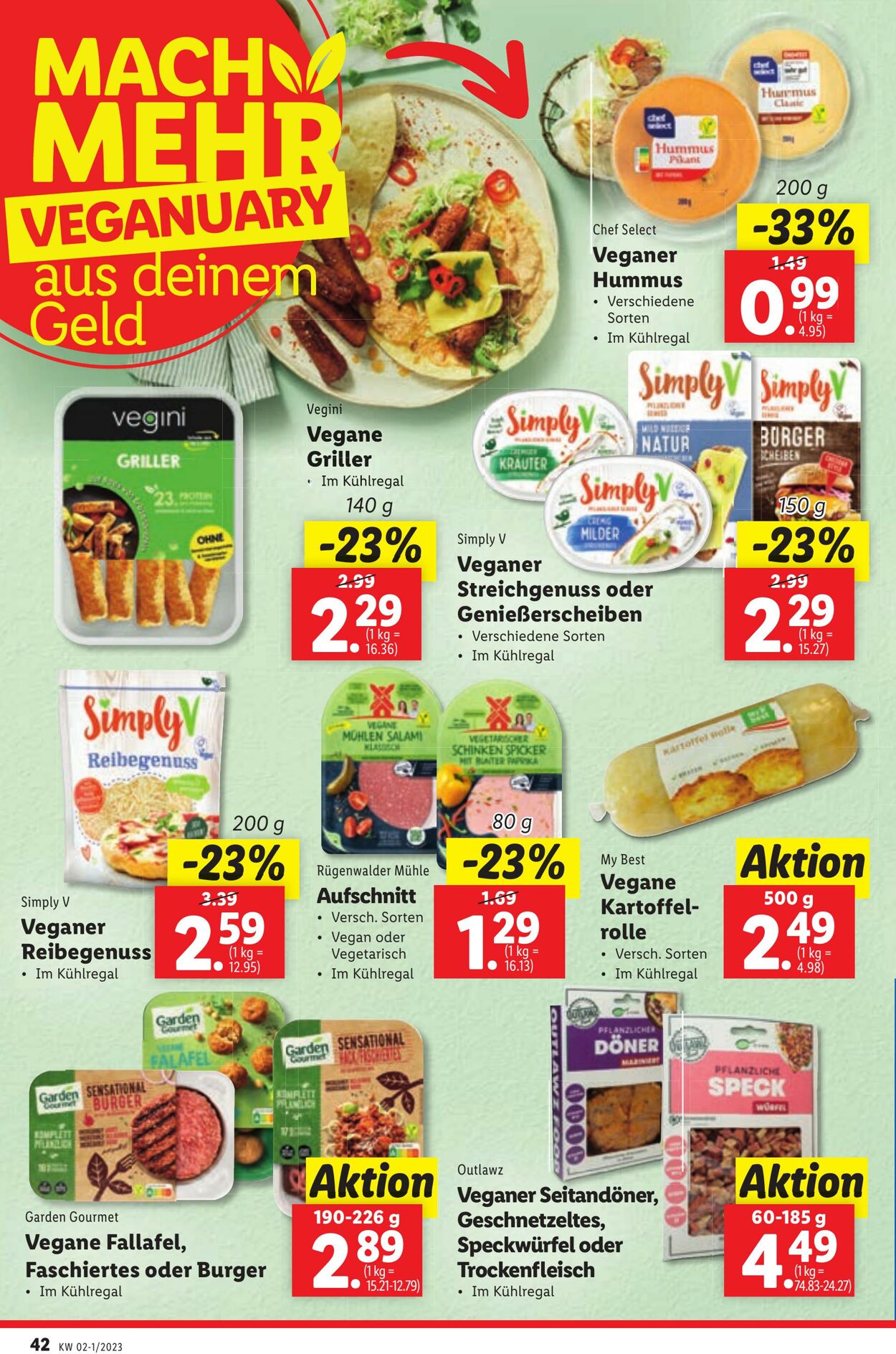 Prospekt Lidl 04.01.2023 - 11.01.2023