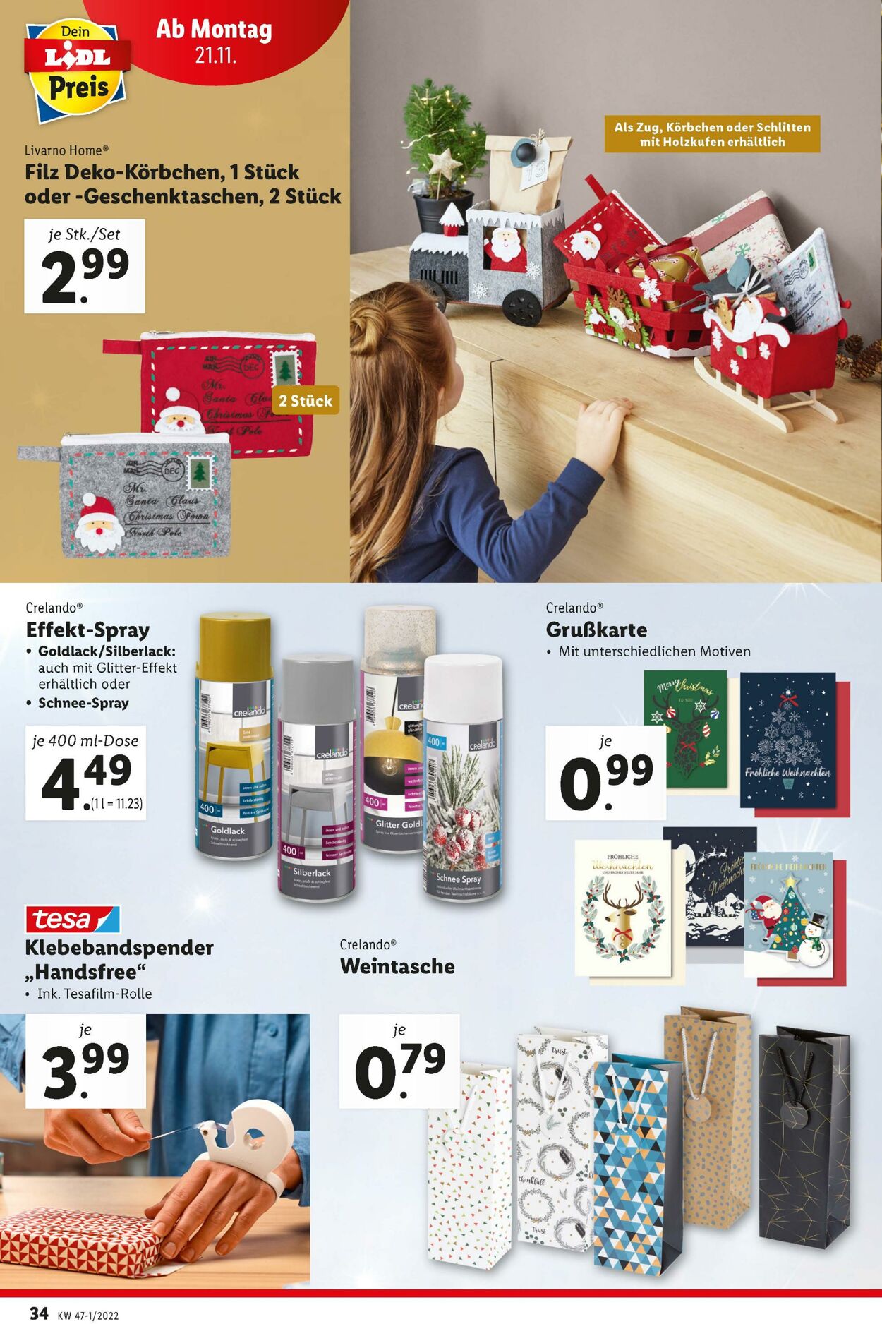 Prospekt Lidl 17.11.2022 - 23.11.2022