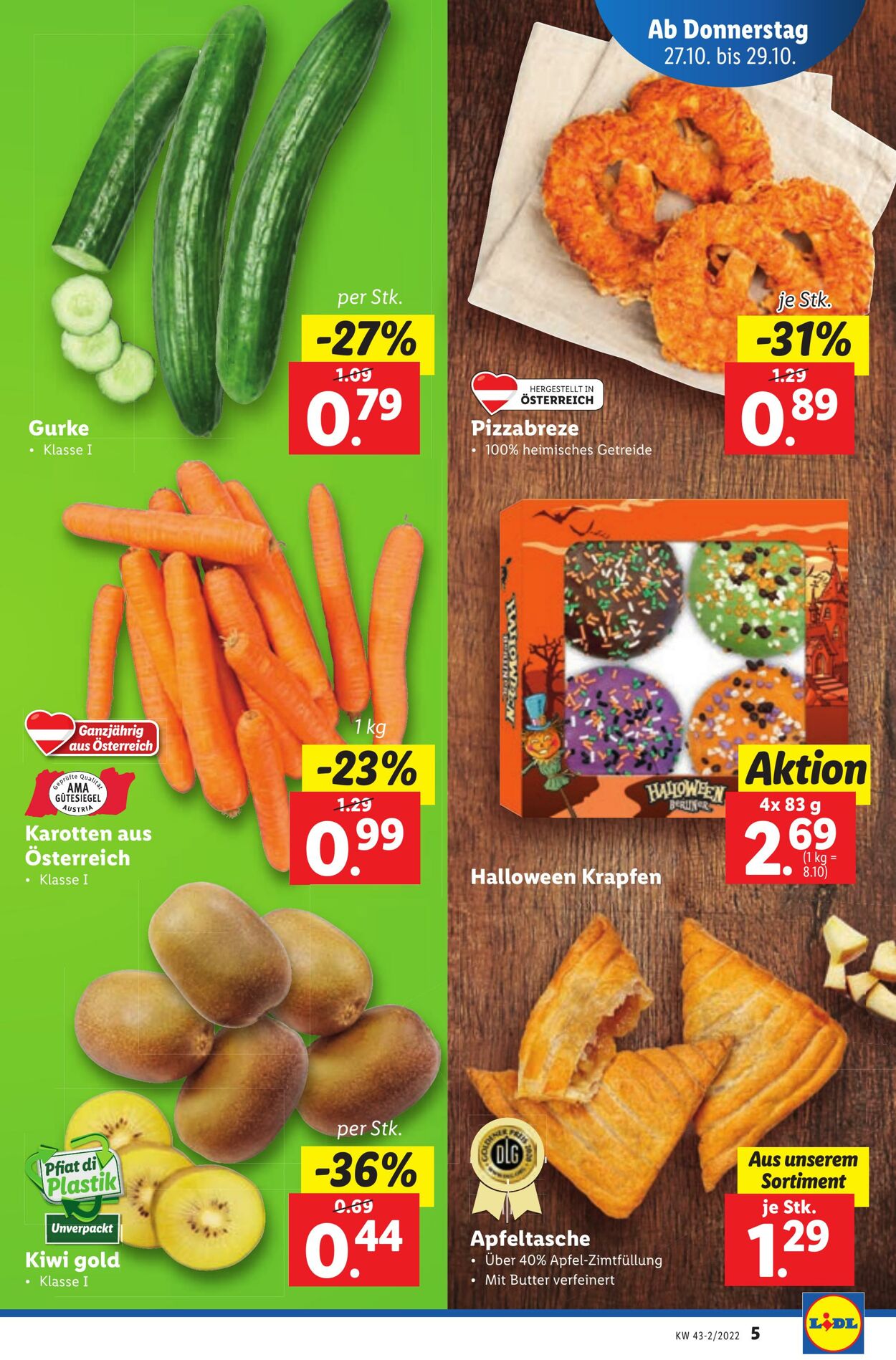 Prospekt Lidl 27.10.2022 - 02.11.2022