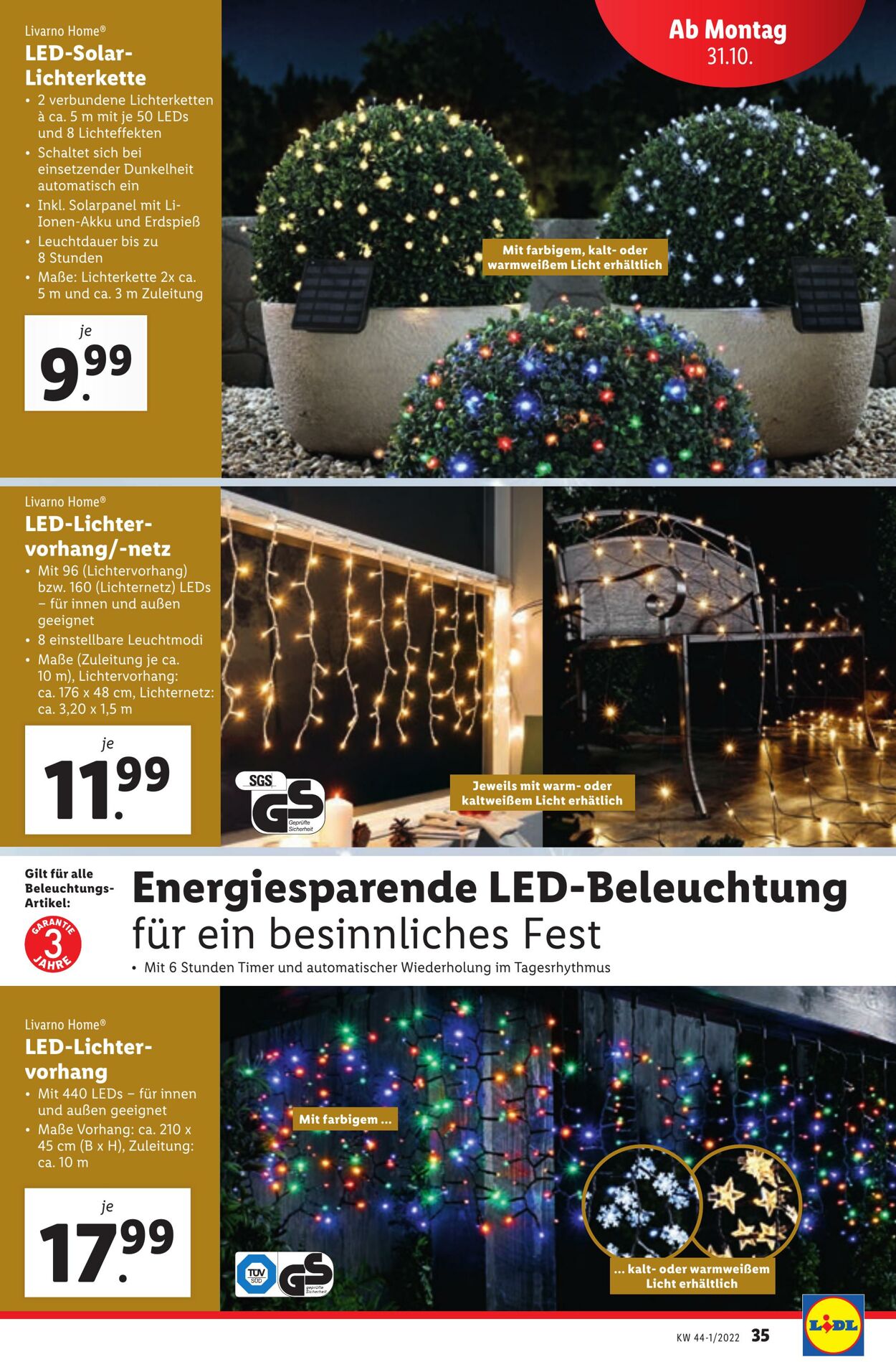 Prospekt Lidl 27.10.2022 - 02.11.2022