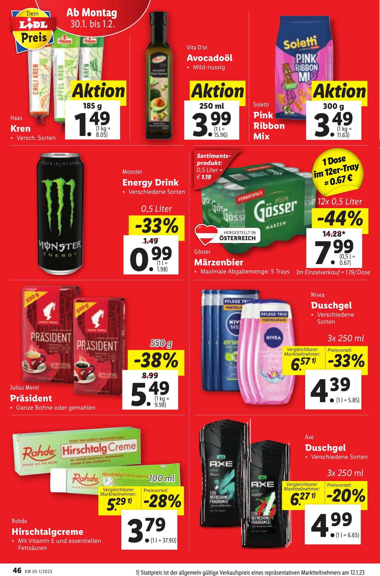 Prospekt Lidl 26.01.2023 - 01.02.2023