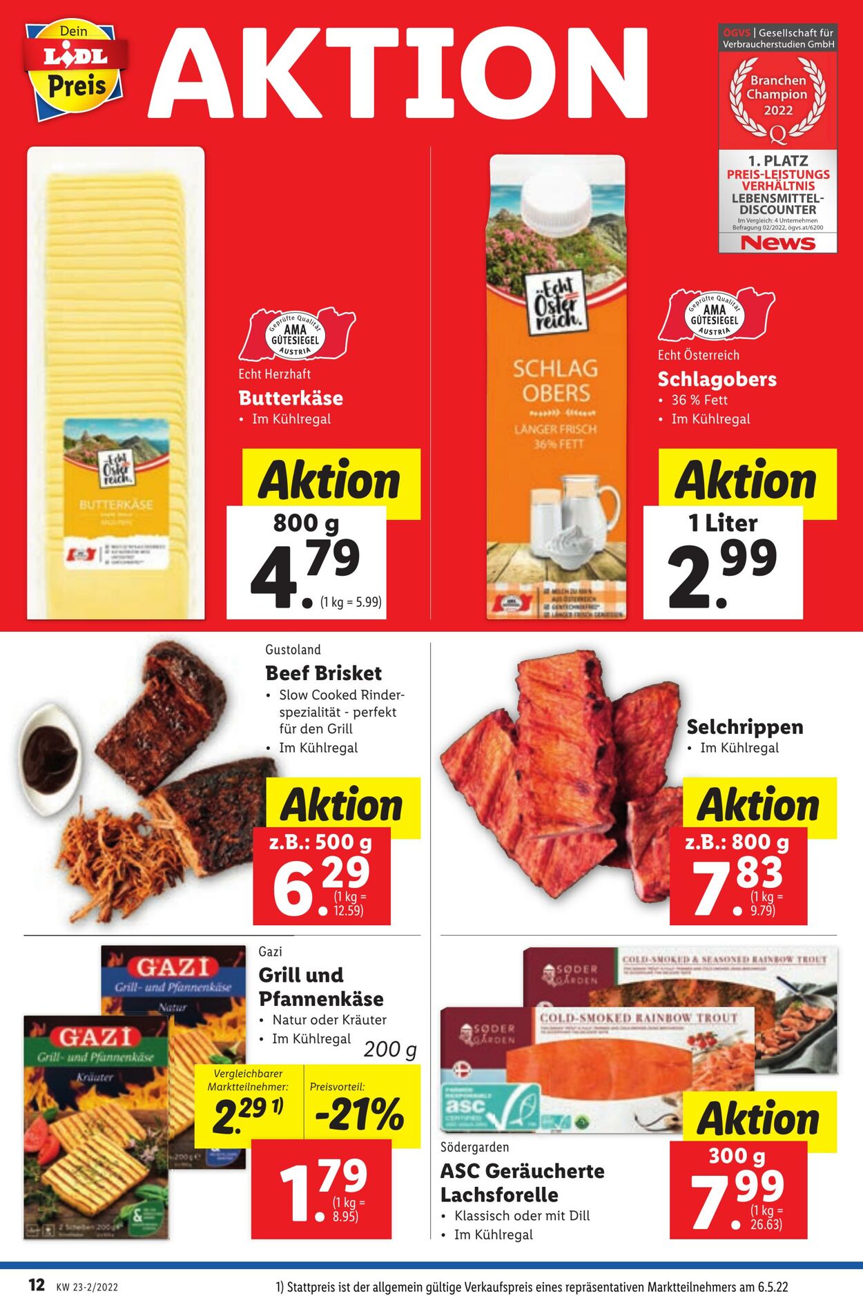 Prospekt Lidl 09.06.2022 - 14.06.2022