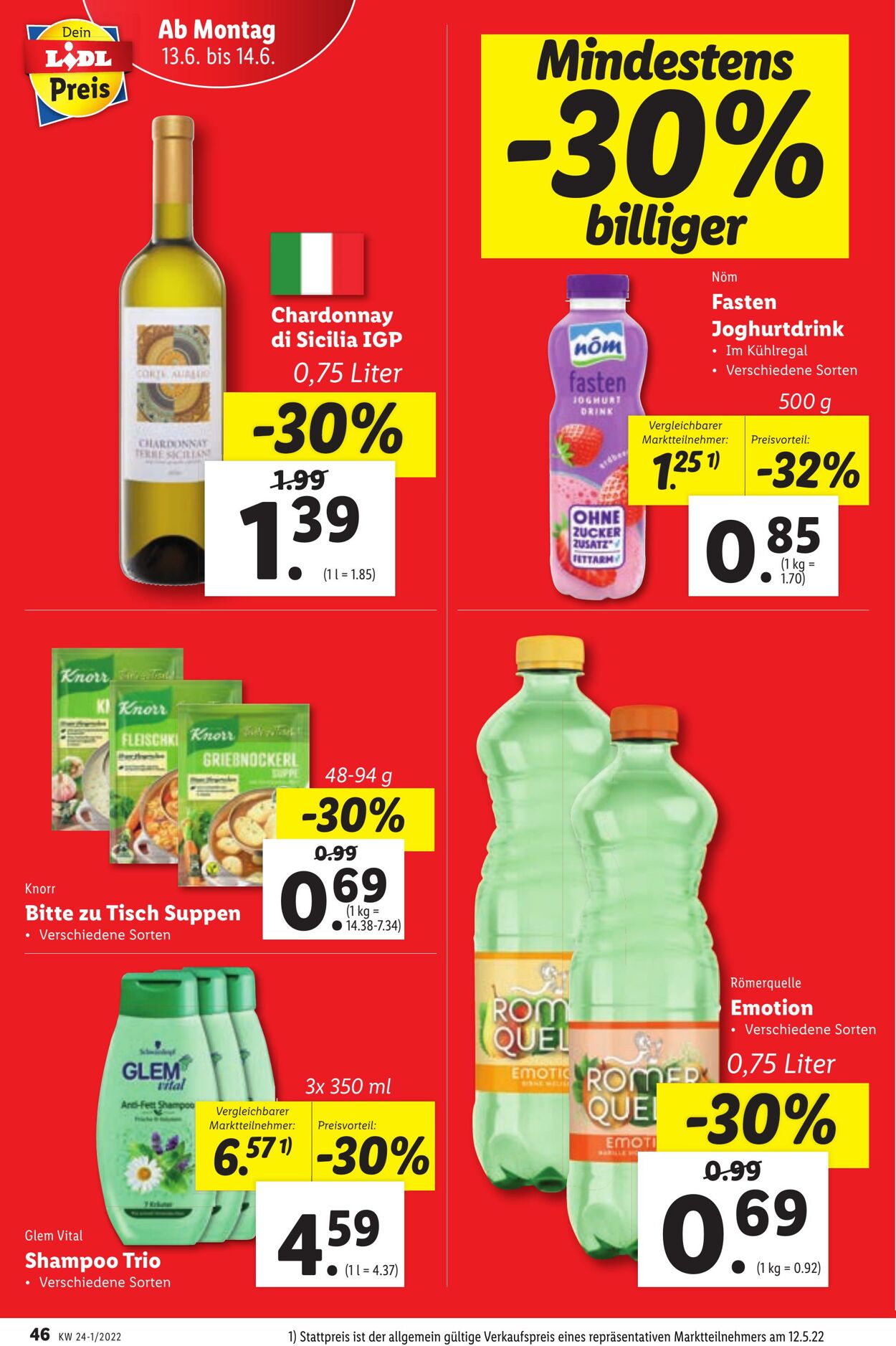 Prospekt Lidl 09.06.2022 - 14.06.2022