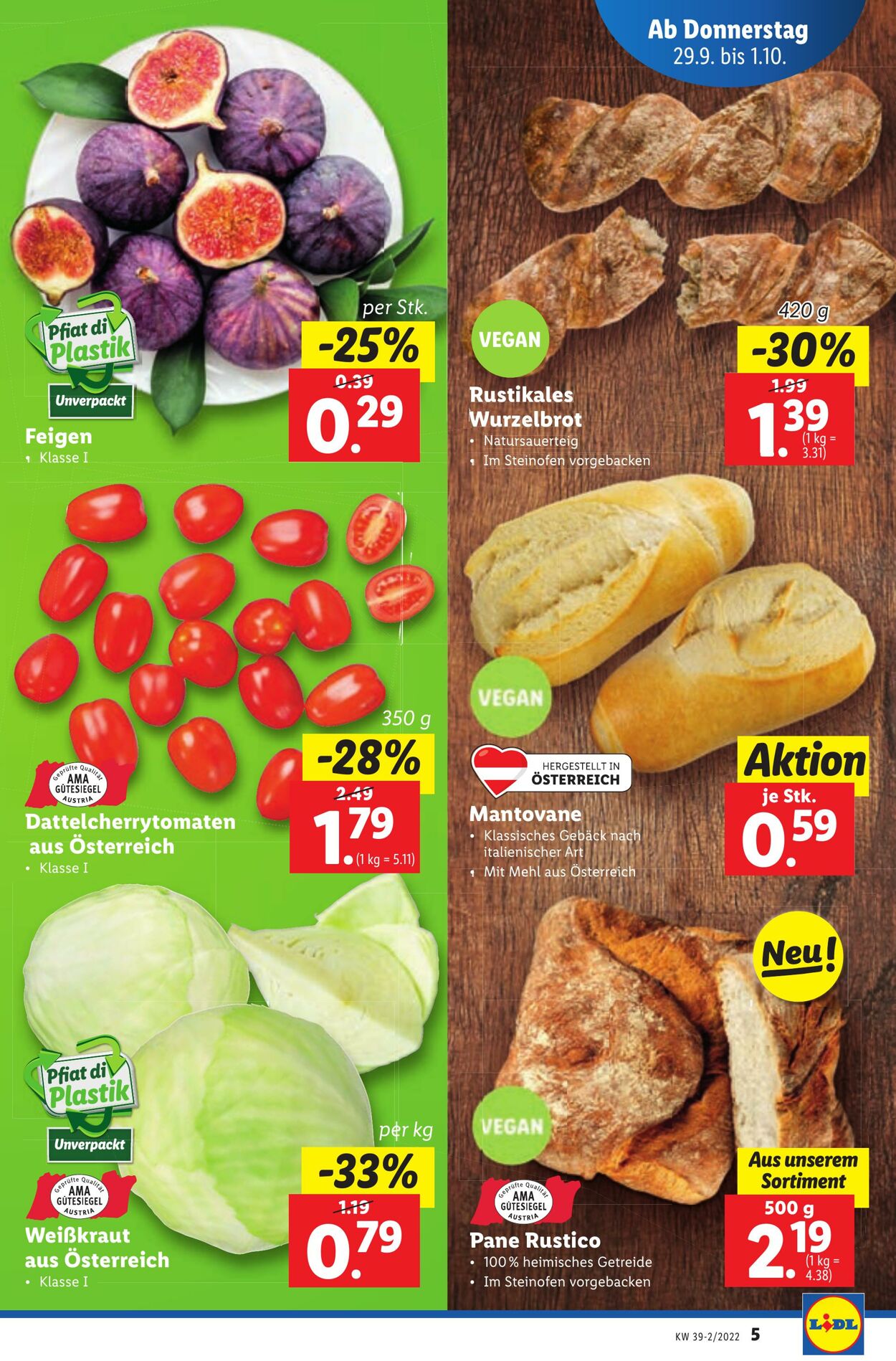 Prospekt Lidl 29.09.2022 - 05.10.2022