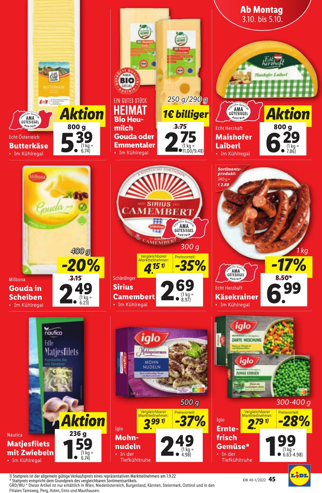 Prospekt Lidl 29.09.2022 - 05.10.2022