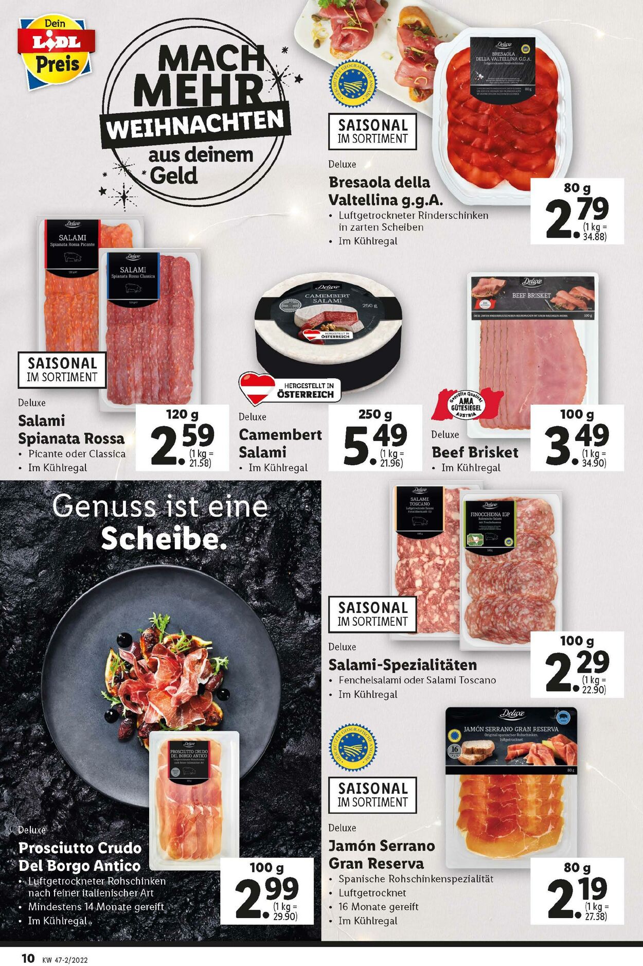 Prospekt Lidl 24.11.2022 - 30.11.2022