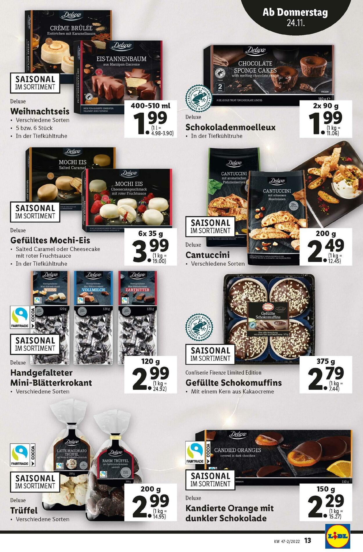 Prospekt Lidl 24.11.2022 - 30.11.2022