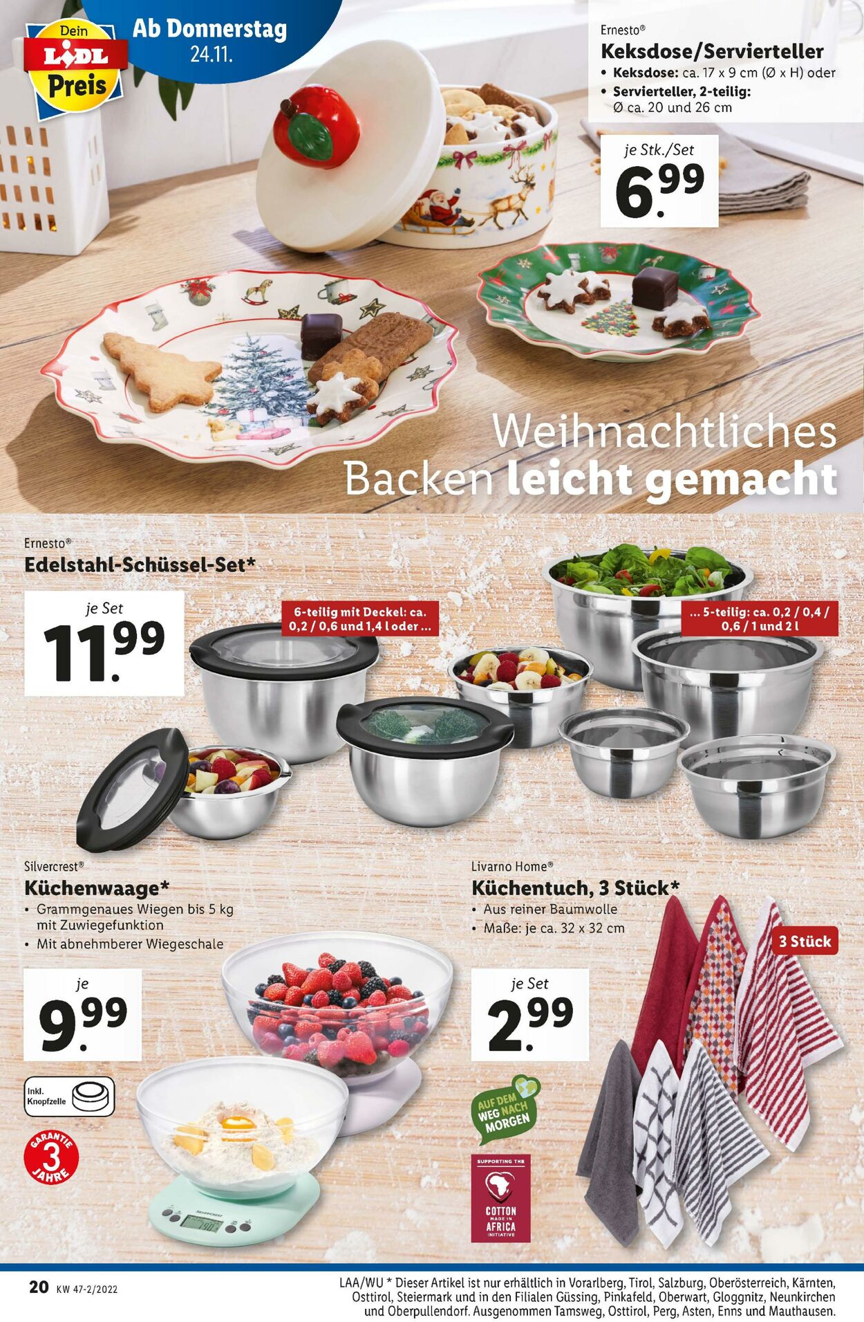 Prospekt Lidl 24.11.2022 - 30.11.2022