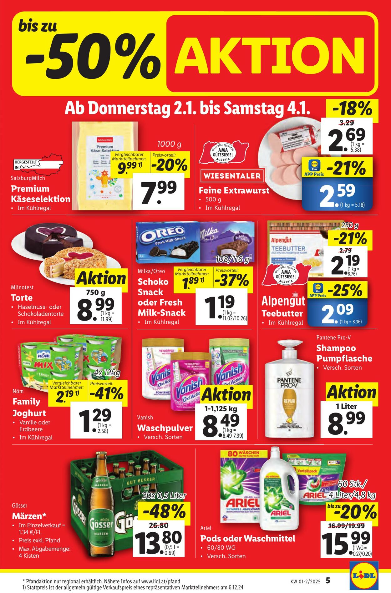 Prospekt Lidl 30.12.2024 - 31.12.2024