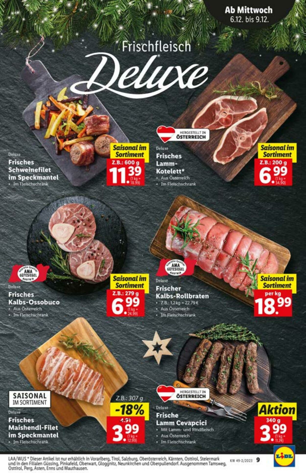 Prospekt Lidl 06.12.2023 - 13.12.2023