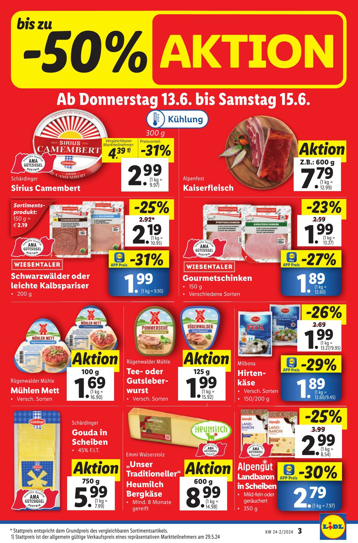 Prospekt Lidl 13.06.2024 - 19.06.2024