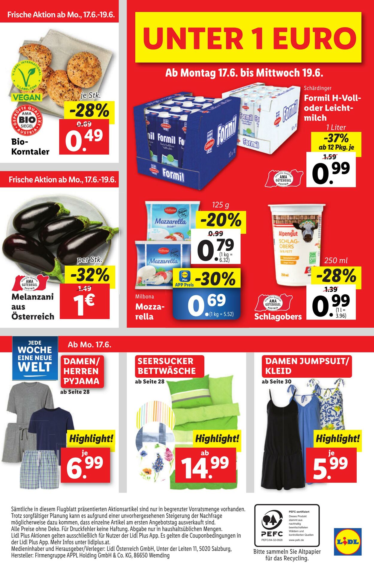 Prospekt Lidl 13.06.2024 - 19.06.2024