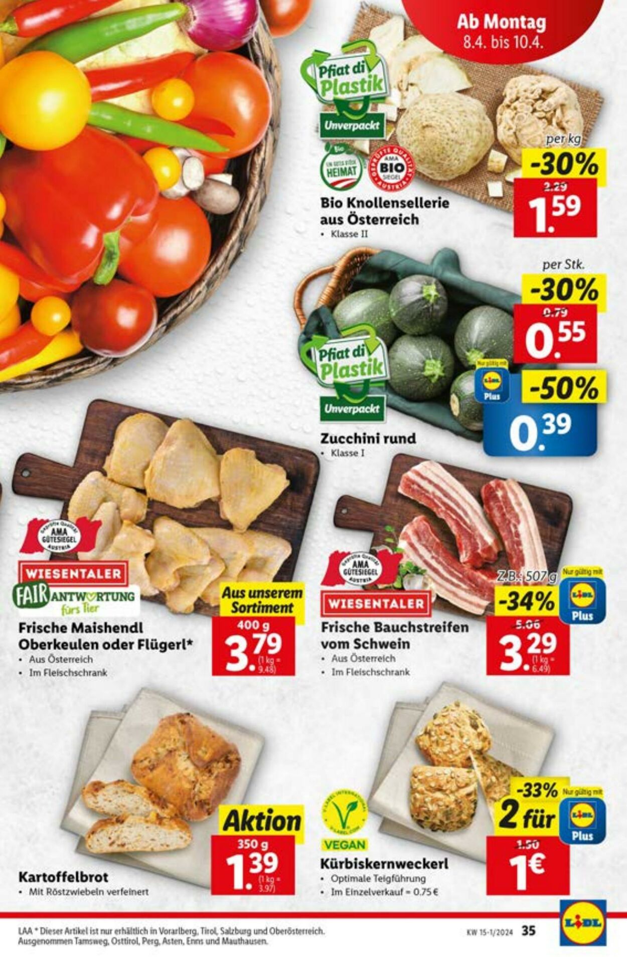 Prospekt Lidl 04.04.2024 - 06.04.2024