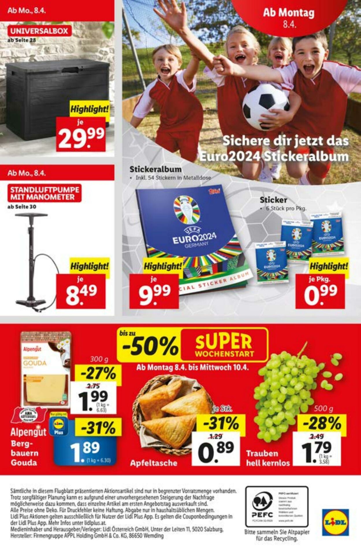 Prospekt Lidl 04.04.2024 - 06.04.2024