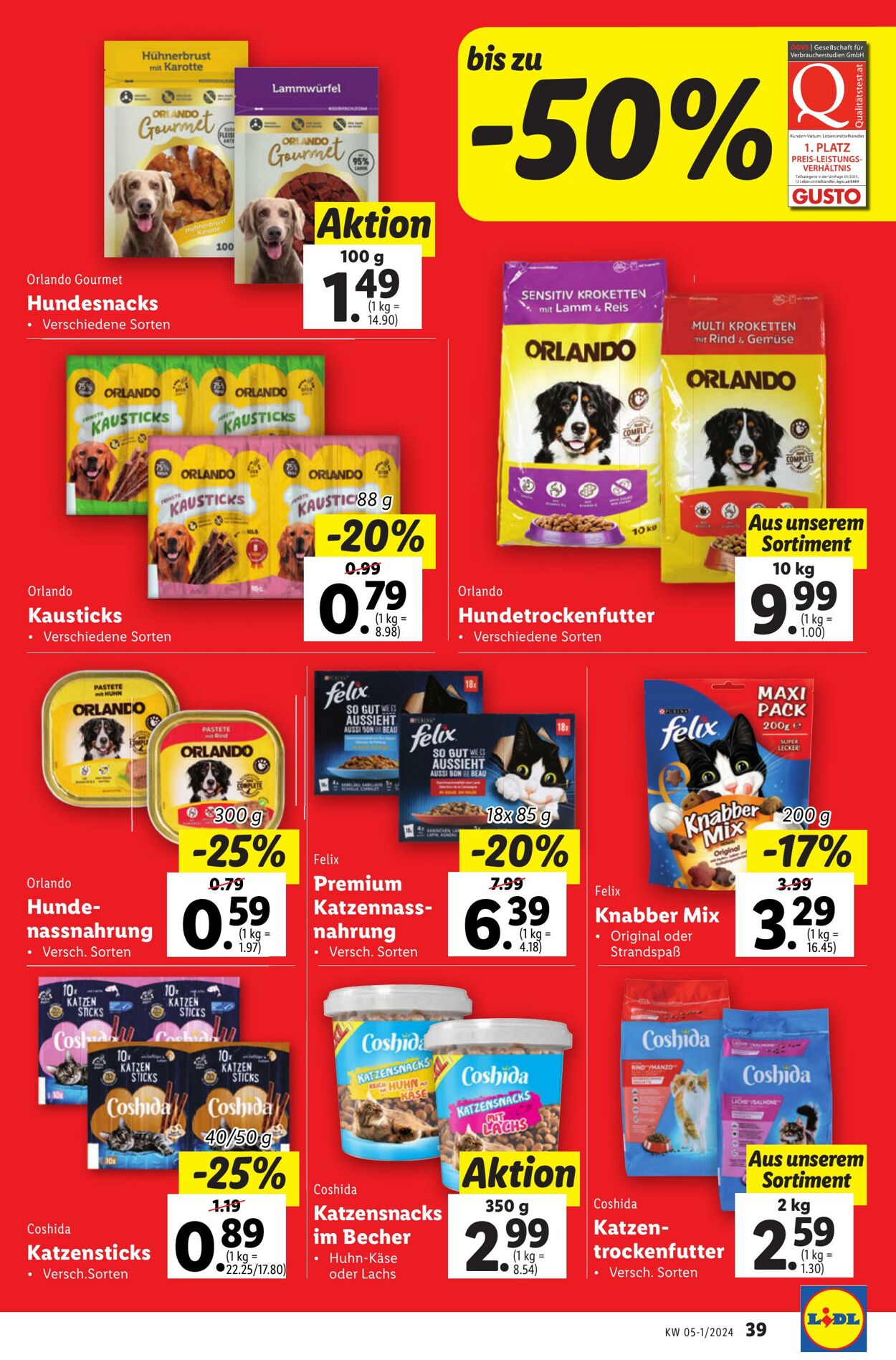 Prospekt Lidl 25.01.2024 - 31.01.2024