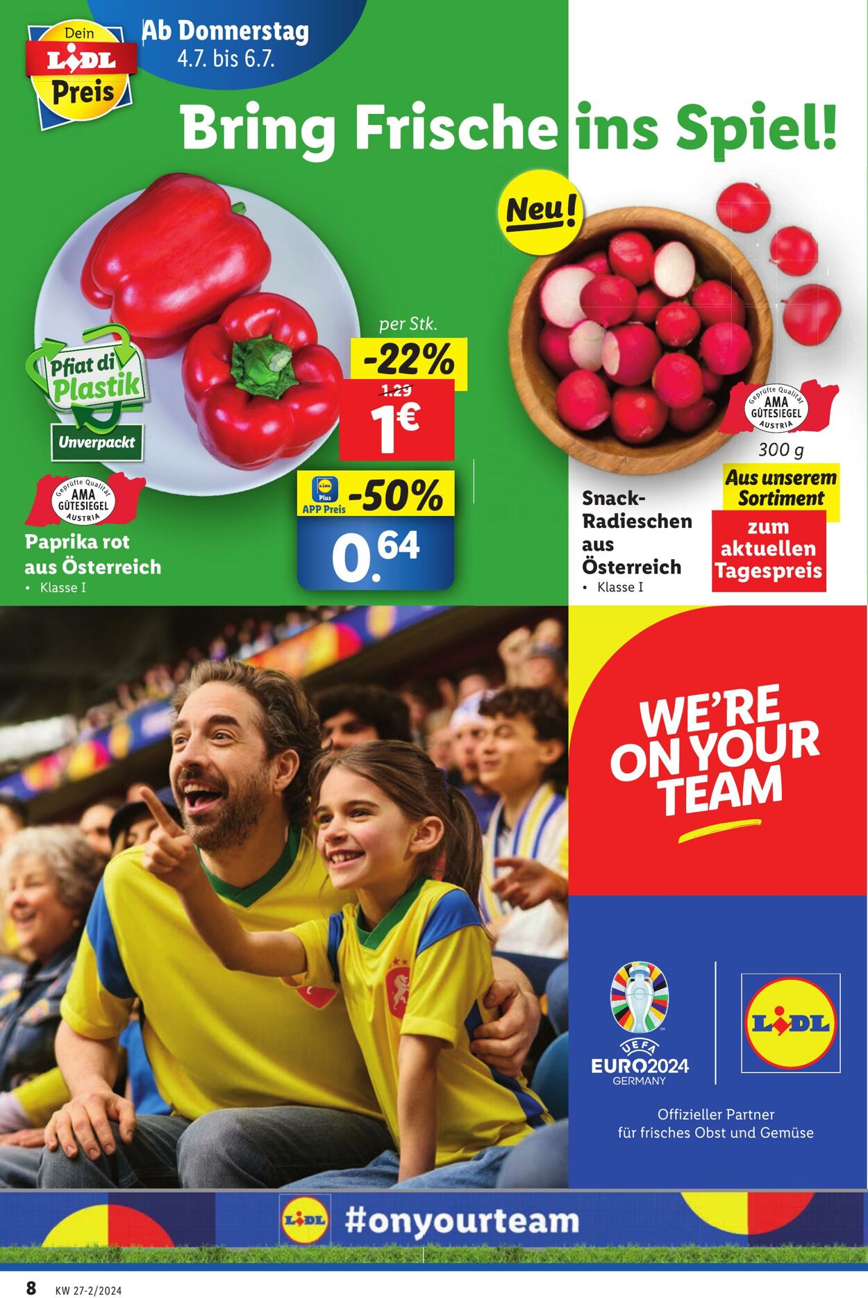 Prospekt Lidl 04.07.2024 - 10.07.2024