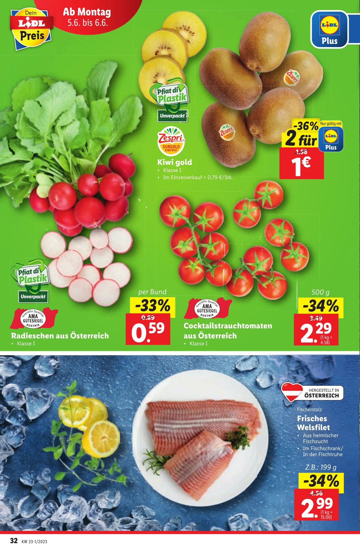 Prospekt Lidl 01.06.2023 - 06.06.2023