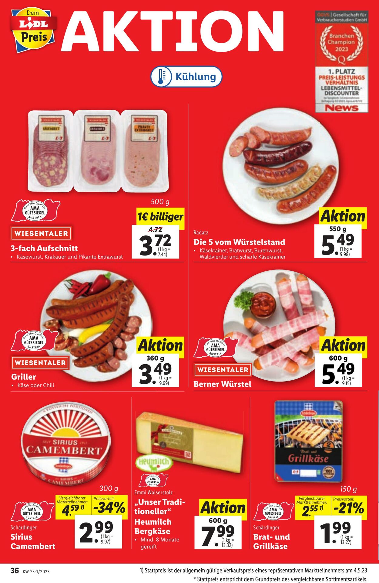 Prospekt Lidl 01.06.2023 - 06.06.2023