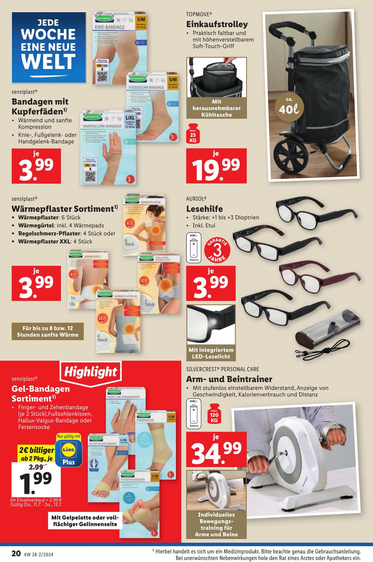 Prospekt Lidl 11.07.2024 - 17.07.2024